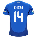 2024/25 Italy Home Blue Player Version Soccer Jersey