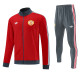 2025 M Utd Red Retro Jacket Tracksuit