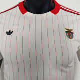 2025/26 Benfica White Retro Style Player Version Soccer Jersey