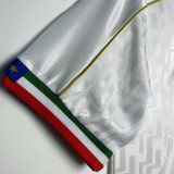 1995 Italy Away White Retro Soccer Jersey