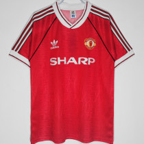 1990/92 M Utd Home Retro Soccer Jersey