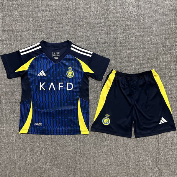 2024/25 Al Nassr Away Kids Soccer Jersey