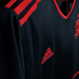 2020/21 Flamengo 1:1 Quality Third Black Fans Soccer Jersey
