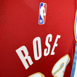 2025 Grizzlies ROSE #23 Red City Edition NBA Jerseys Hot Pressed