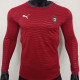 2026/27 Portugal Home Red Player Version Long Sleeve Soccer Jersey