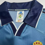 1999/2001 RM Third Blue Retro Soccer Jersey