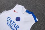 2026 PSG White Vest Training Jersey (A Set)