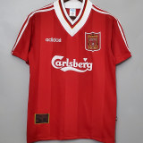 1995/96 LFC Home Red Retro Soccer Jersey