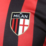 2025 AC Home Retro Style Player Version Soccer Jersey