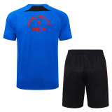 2025/26 M Utd Blue POLO Training Tracksuit