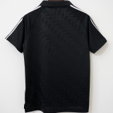1988/1990 Germany Away Black Retro Soccer Jersey
