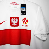 2012 Poland Home White Retro Soccer Jersey