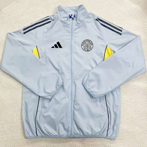 2026 Celtic Grey White Windbreaker
