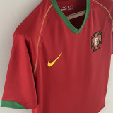 2006 Portugal Home Retro Soccer Jersey