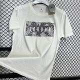 2025 Jordan White High Quality Casual T-Shirt  T175
