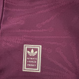 2025 Mexico Red Special Edition Player Version Long Sleever Jersey