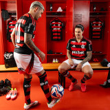 2025/26 Flamengo Home Kids Soccer Jersey