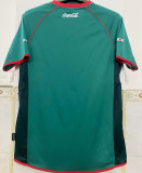 2002 Mexico Home Green Retro Soccer Jersey