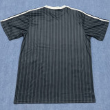 2025 AD~ Black Retro Style Fans Soccer Jersey