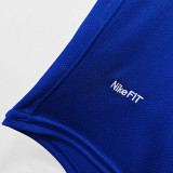 2007/08 M Utd Blue GK Retro Soccer Jersey