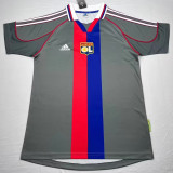 2000/01 Lyon Away Black Retro Soccer Jersey