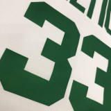 Celtics BIRD #33 White NBA Jerseys Hot Pressed