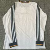 1996 Germany Home White Retro Long Sleeve Soccer Jersey