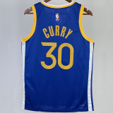 2023/24 Warriors CURRY #30 Blue  NBA Jerseys