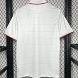 2014 U.S Home White Retro Soccer Jersey