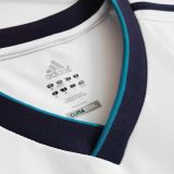 2012/13 RM Home White Retro Long Sleeve Soccer Jersey