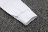 2025 Italy White Hoody Zipper Jacket