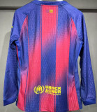 2025/26 BA Home Player Version Long Sleeve Soccer Jersey