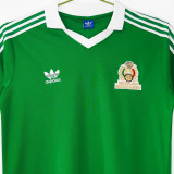 1986 Mexico Home Retro Soccer Jersey