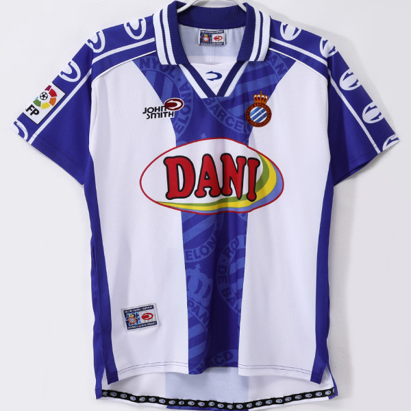1999/2000 Espanyol Home Retro Soccer Jersey