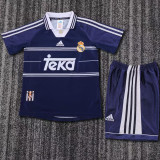 1998/2000 RM Away Retro Kids Soccer Jersey