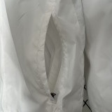 2025 NK~  White Windbreaker