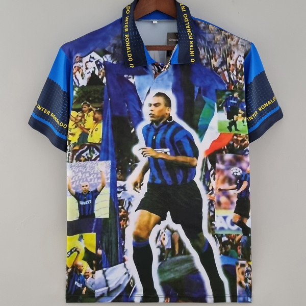 In Milan RONALDO #10 Version Retro Soccer Jersey
