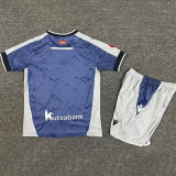 2025/26 Real Sociedad Away Kids Soccer Jersey
