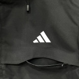 2026/27 AD Black Outdoor Windbreaker  H1004
