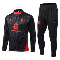 2026 AC Black Sweater Tracksuit