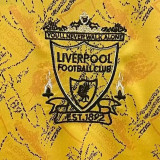 1994/96 LFC  Away Yellow Retro Soccer Jersey