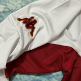 2001/02 Roma Away White Long Sleeve Retro Soccer Jersey