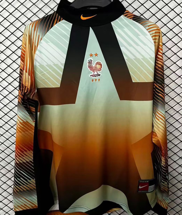 2026/27 France Goalkeeper Long Sleeve Soccer Jersey