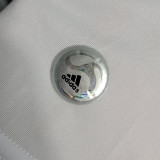 2009/10 RM White Home Retro Long Sleeve Jersey