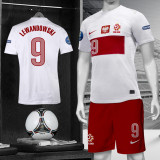 2012 Poland Home White Retro Soccer Jersey