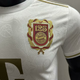 2025 BFC 125th Anniversary Edition White Player Version Soccer Jersey