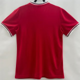 1982 England Away Red Retro Soccer Jersey