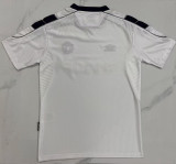1999/2000 M Utd Away White Retro Fans Soccer Jersey（sharp）