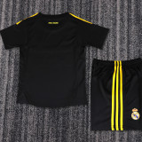 2011/12 RM Goalkeeper Black Retro Kids Soccer Jersey
