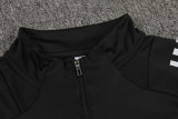2025 Ad~ Black Sweater Tracksuit